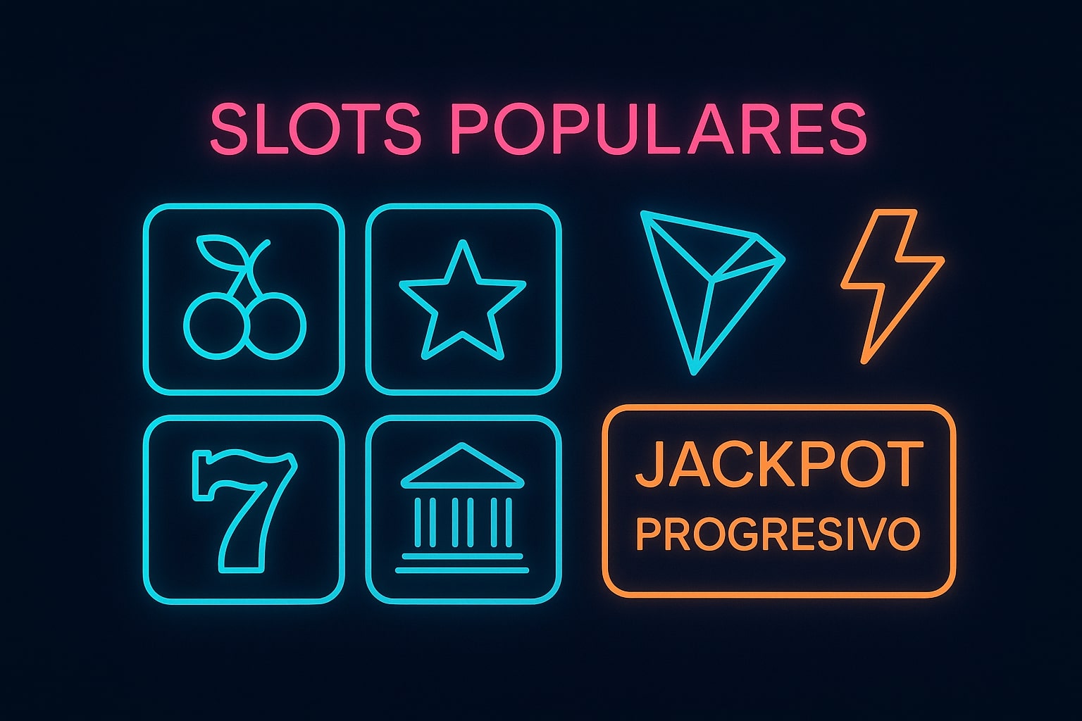 Pantalla de selección de slots populares en el mejor casino Tron mostrando jackpots progresivos y premios TRX